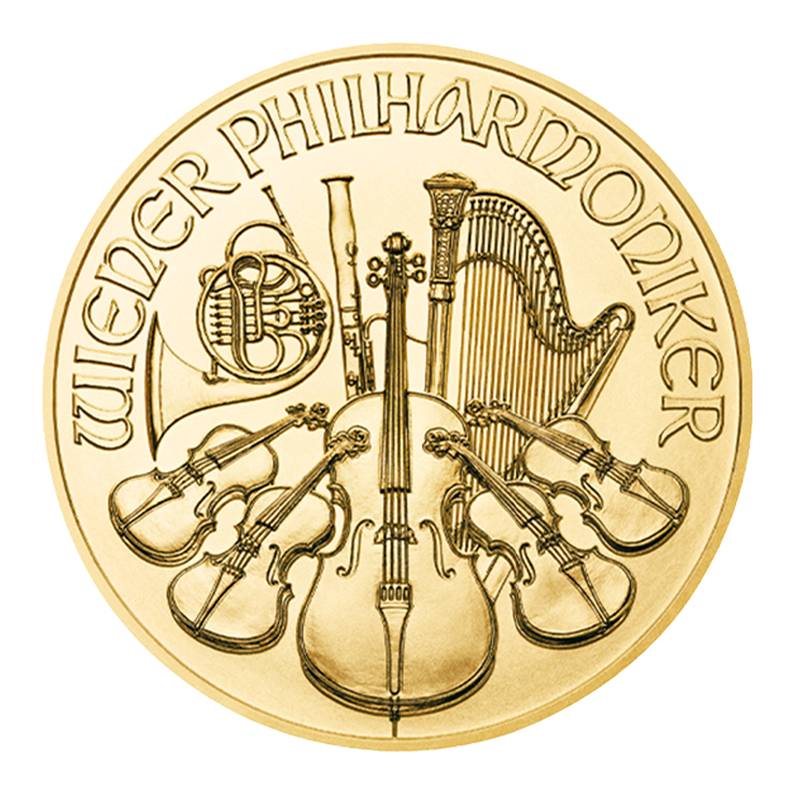 1/10 oz Gold Philharmonic Coins, image 0