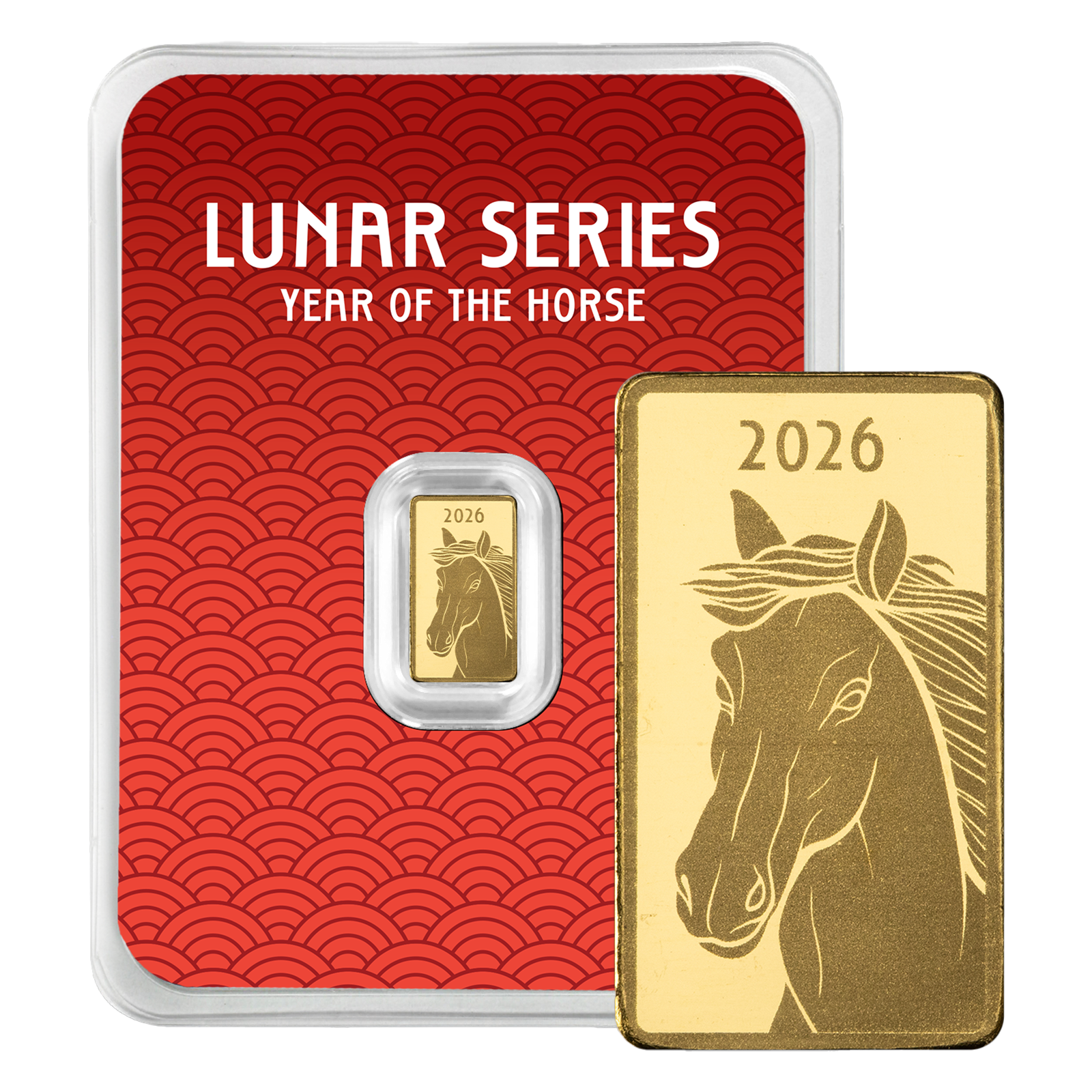 1 g Gold Year of the Horse Bar (2026), image 0