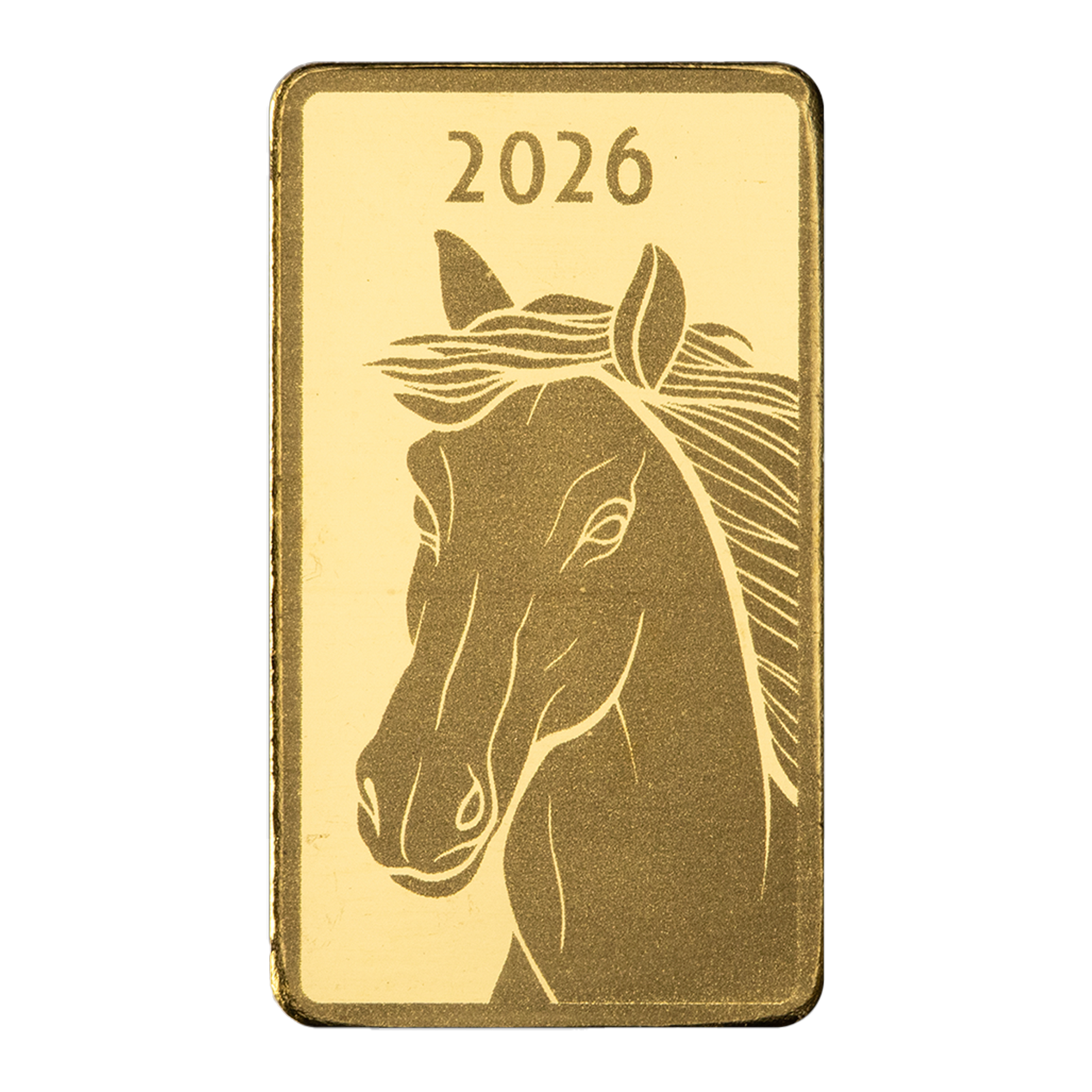 1 g Gold Year of the Horse Bar (2026), image 1