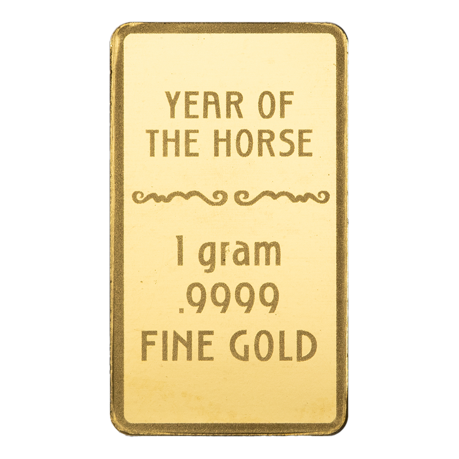 1 g Gold Year of the Horse Bar (2026), image 2