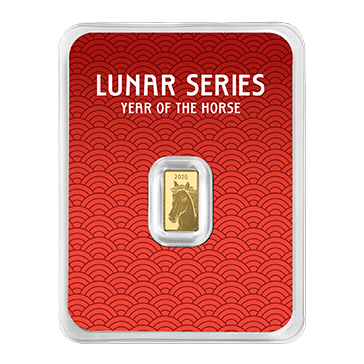 1 g Gold Year of the Horse Bar (2026), image 4