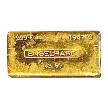 1 kg Gold Bar - Engelhard (vintage)