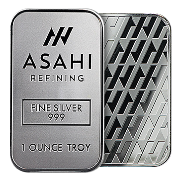 1 oz Silver Bar - Asahi, image 0