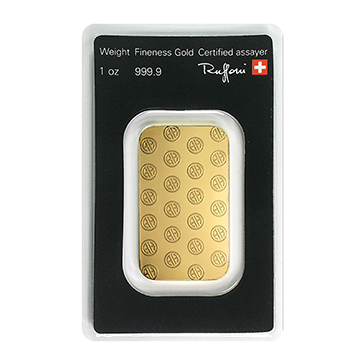 1 oz Gold Bar - Argor Heraeus (in assay card), image 0