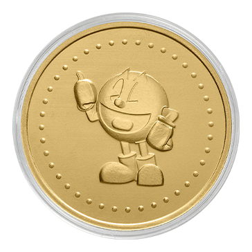 Buy 1 oz Gold PAC-MAN Game Token Round, image 1