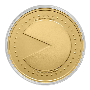 Buy 1 oz Gold PAC-MAN Game Token Round, image 2