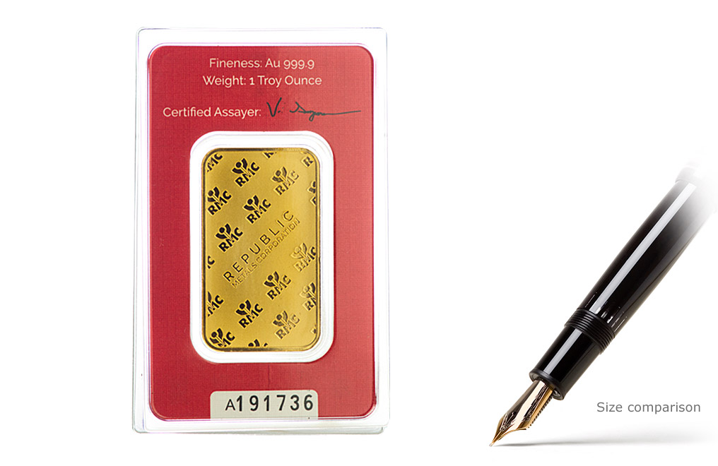 Buy 1 oz RMC Gold Bars, image 3