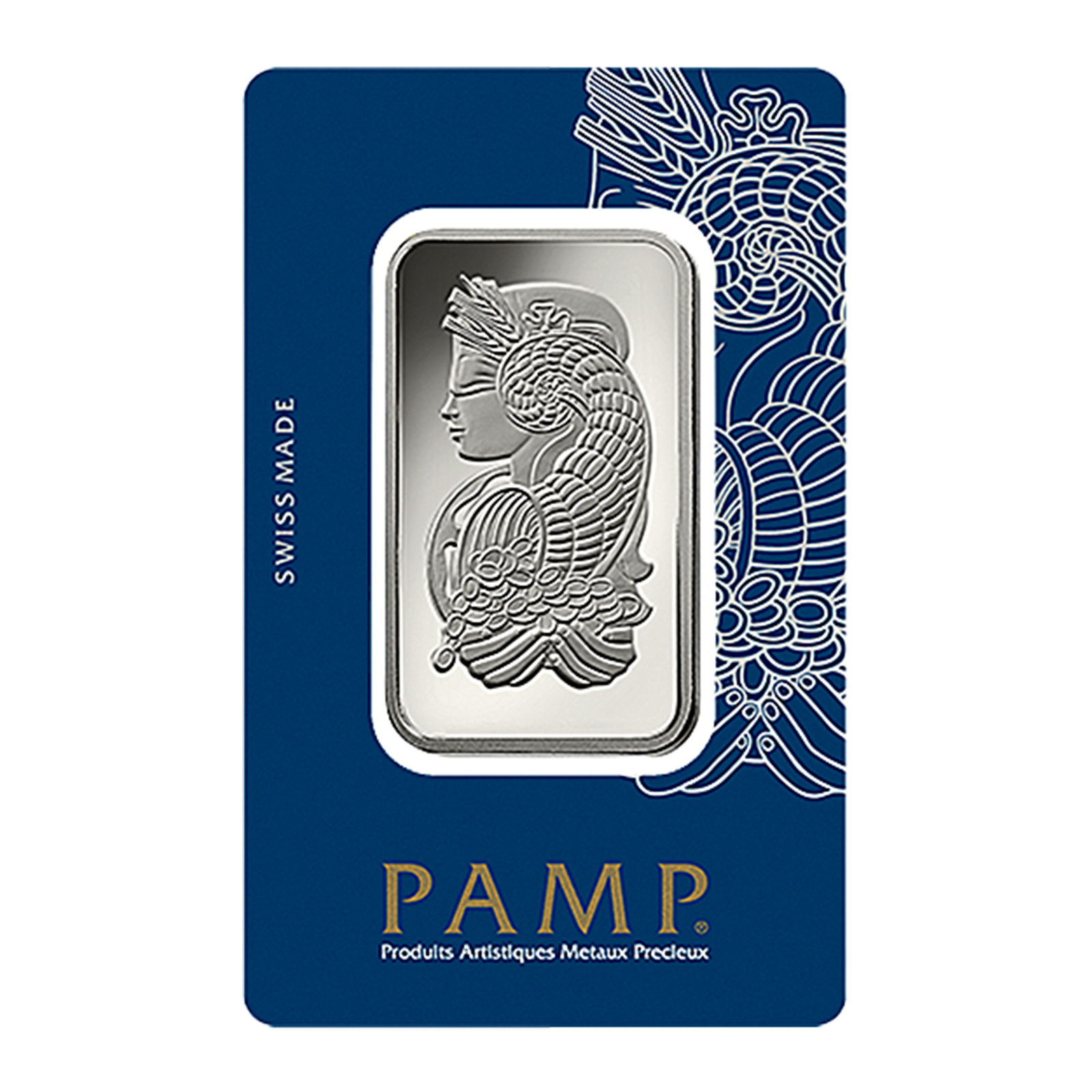1 oz PAMP Suisse Lady Fortuna Rhodium Bar .999 (Veriscan), image 0