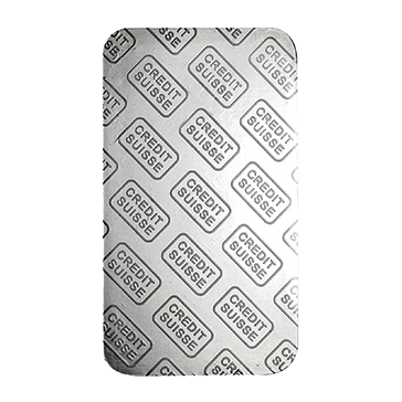 1 oz Platinum Credit Suisse Bars, image 1