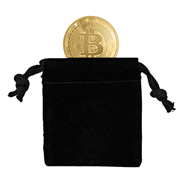 Buy 1 oz Pure Gold Bitcoin Round .9999, image 3