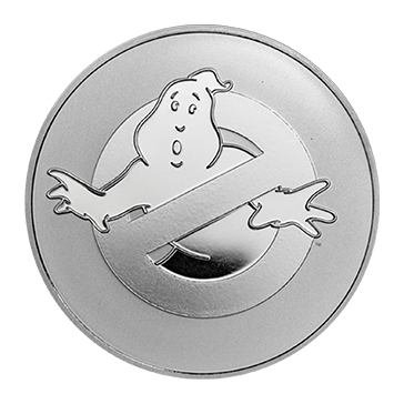 1 oz Silver 40th Anniversary Ghostbusters® Coin (2024)