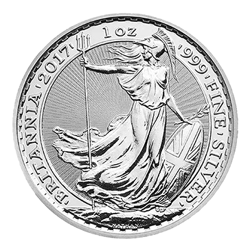 1 oz British Silver Britannia Coins, image 0