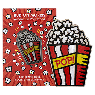 Buy 1 oz Silver Burton Morris Pop! Coin (2023), image 1