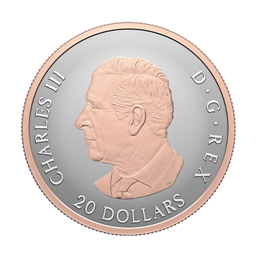 1 oz Silver Celebrate Love Rose Gold Plated Coin (2026), image 2
