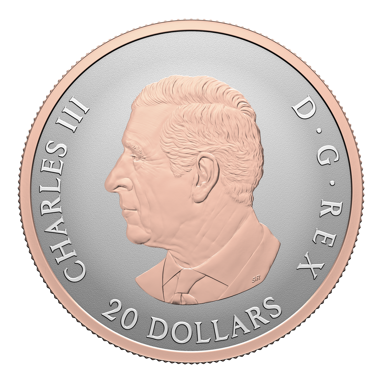 1 oz Silver Celebrate Love Rose Gold Plated Coin (2026), image 2