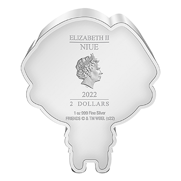 Buy 1 oz Silver Chibi® FRIENDS™ Joey Tribbiani™ Coin (2022), image 1