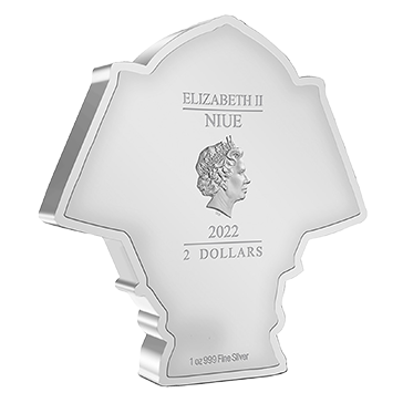 Buy 1 oz Silver Chibi® Warriors of History Samurai Coin (2022), image 1