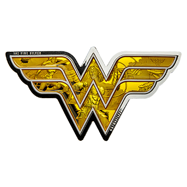 1 oz Silver DC Comics®  Wonder Woman Coin (2022)
