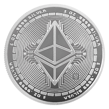 Buy 1 oz Silver Ethereum Round .9999, image 0