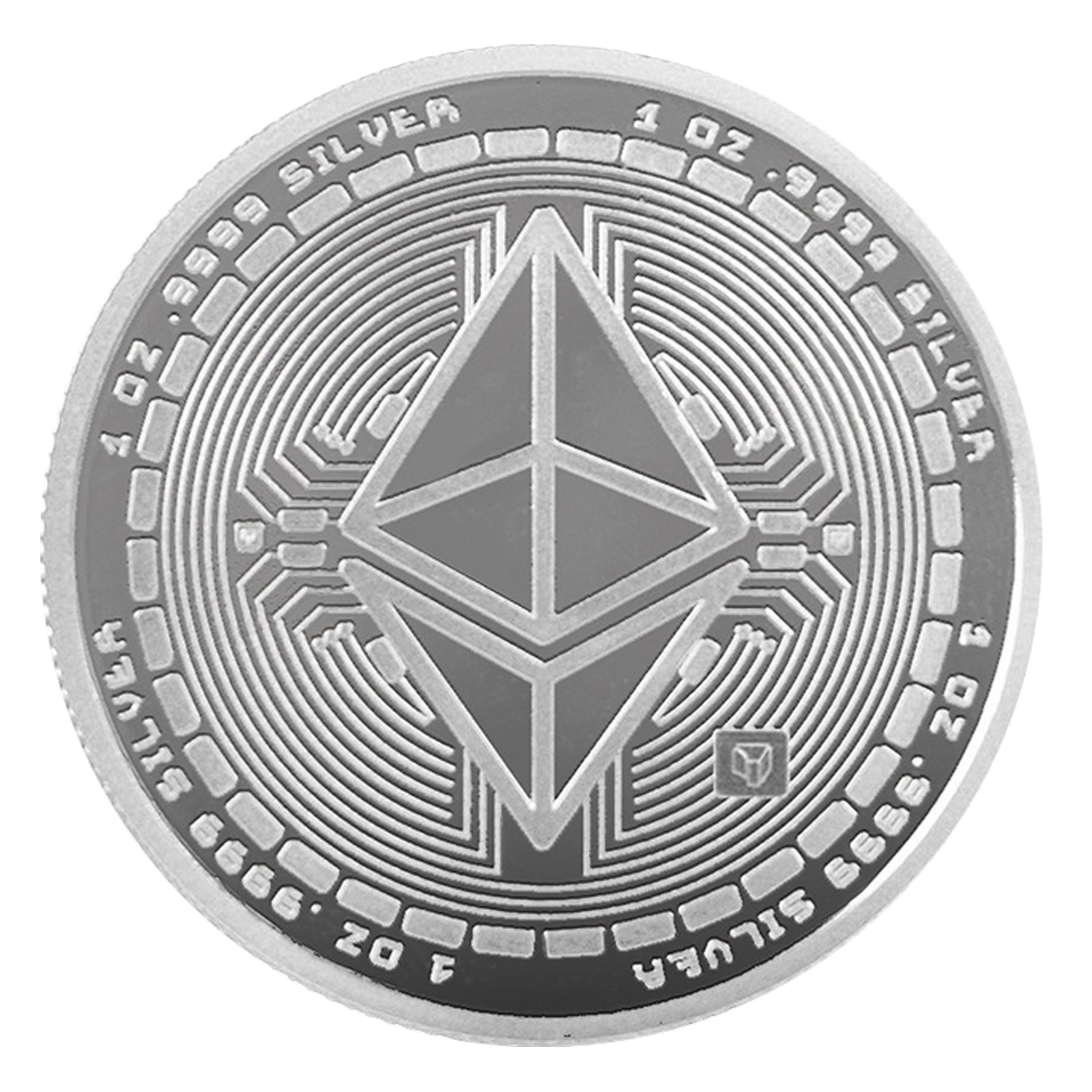 Buy 1 oz Silver Ethereum Round .9999, image 0