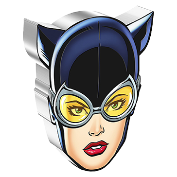 Buy 1 oz Silver Faces of Gotham™ CATWOMAN™ Coin (2022), image 0
