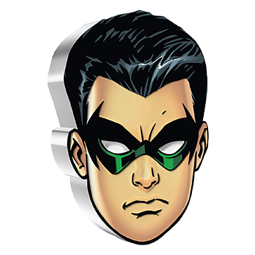 1 oz Silver  Faces of Gotham™ ROBIN™ Coin (2022)
