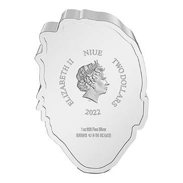 Buy 1 oz Silver Faces of Gotham™ TWO-FACE™ Coin (2022), image 1