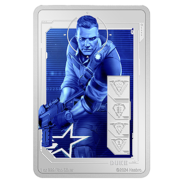 Buy 1 oz Silver G.I Joe Duke Coin (2024) , image 1