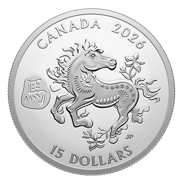 1 oz Silver Lunar Year of the Horse Coin (2026)