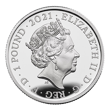 Buy 1/2 oz Silver Music Legends The Who Proof Coin (2021), image 1