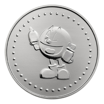 Buy 1 oz Silver PAC-MAN Game Token Round, image 1