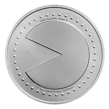 Buy 1 oz Silver PAC-MAN Game Token Round, image 2