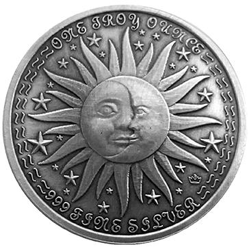 Buy 1 oz Silver Zodiac Aries Round, image 1