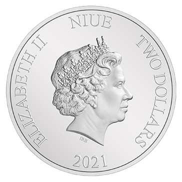 Buy 1 oz Silver Alice in Wonderland Tweedledee and Tweedledum Coin (2021), image 1