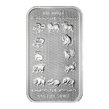 1 oz Silver Year of the Horse Bar (2026), image 1