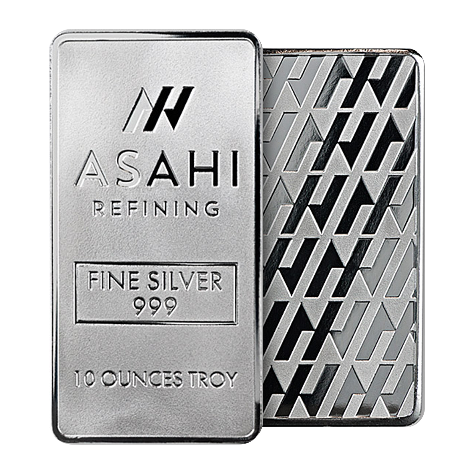 10 oz Silver Asahi Bars, image 2