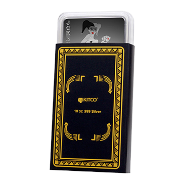 Buy 10 oz Silver Joker Girl Bar, image 2