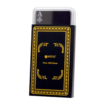 Buy 10 oz Silver Bar - Ace of Clubs, image 3