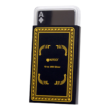 Buy 10 oz Silver Bar - Ace of Diamonds, image 3