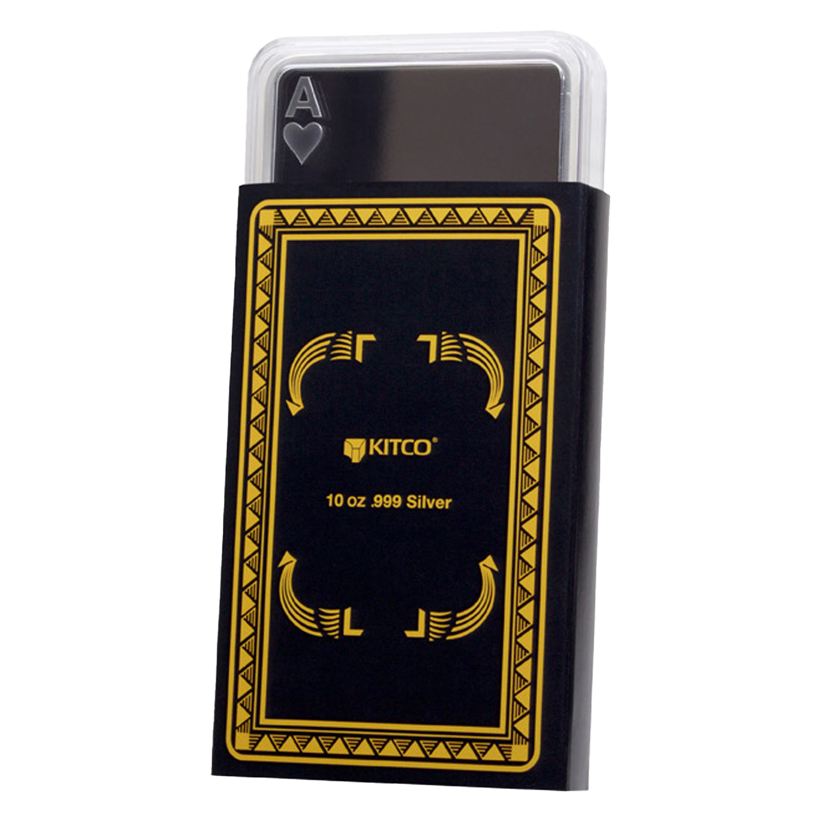 Buy 10 oz Silver Bar - Ace of Hearts, image 3