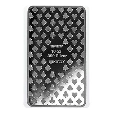 Buy 10 oz Silver Bar Ace of Spades, image 1