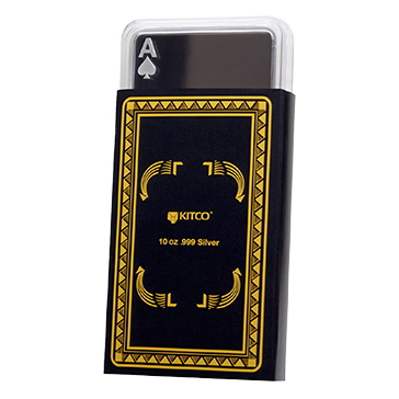 Buy 10 oz Silver Bar Ace of Spades, image 3