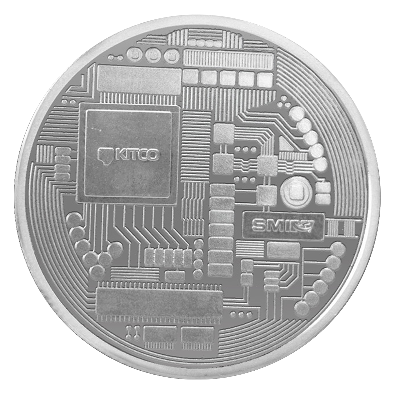 Buy 10 oz Silver Bitcoin Round .9999, image 1