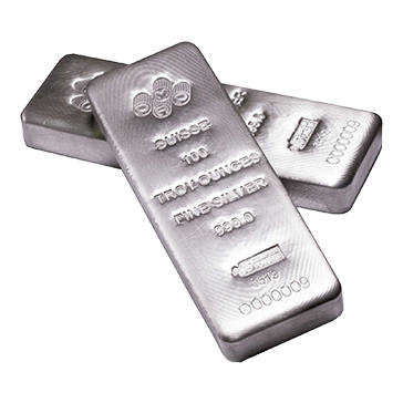 100 oz Silver Bars - PAMP Suisse (w/Assay Certificate), image 2