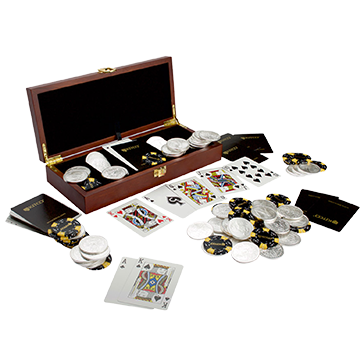 Buy 100 oz Silver Round Poker Set, image 4