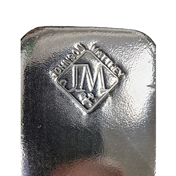 100 oz Silver Bars - Johnson Matthey | New Generation (poured), image 3