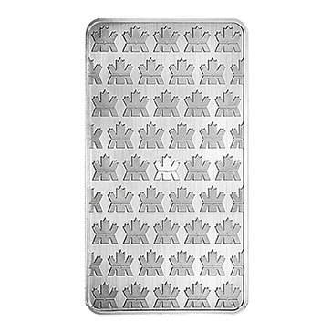 10 oz Silver Royal Canadian Mint Bar, image 0