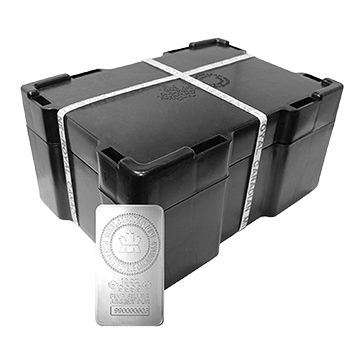 RCM 10 oz Silver Bar Monster Box (50 Silver Bars), image 0