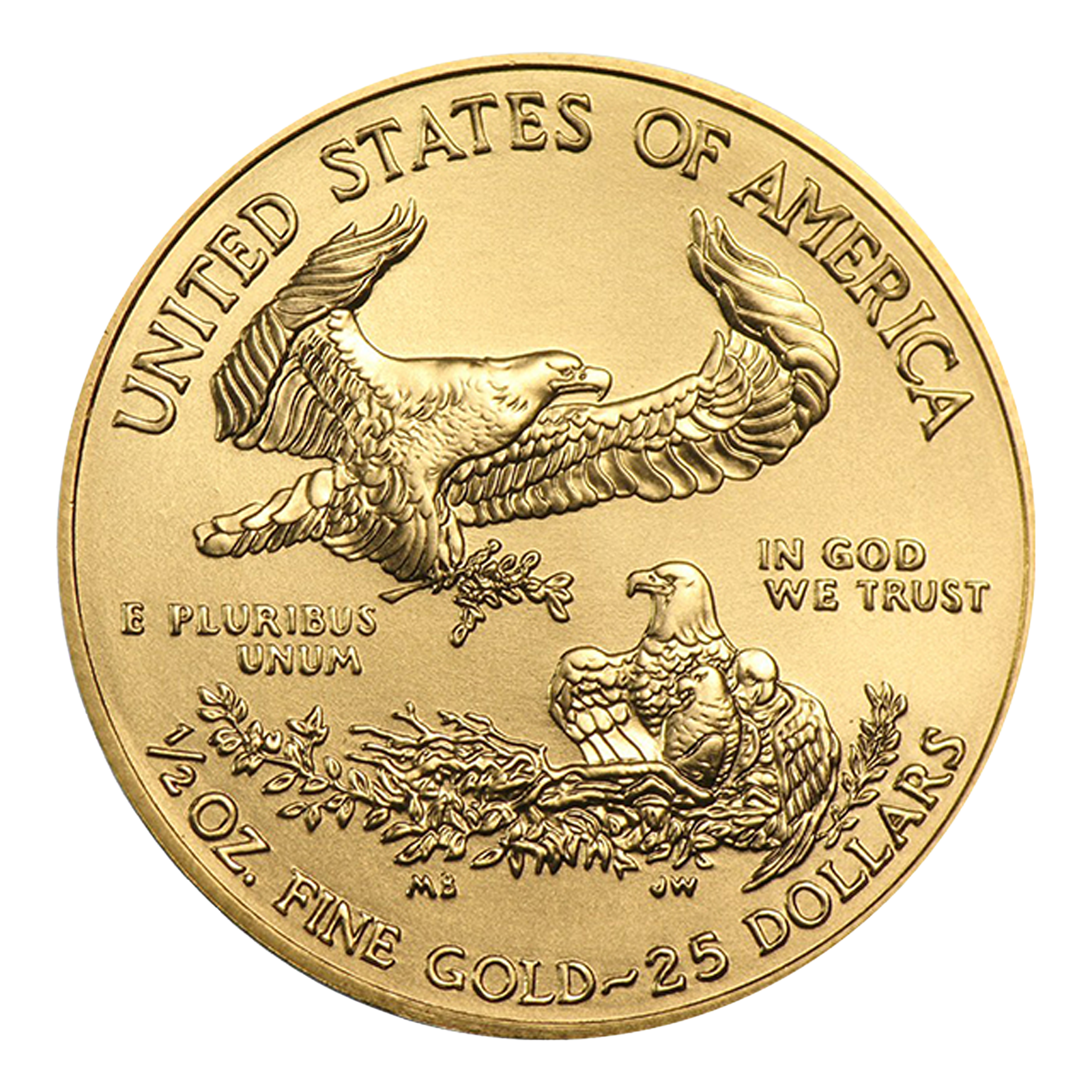 1/2 oz American Gold Eagle Coins, image 0