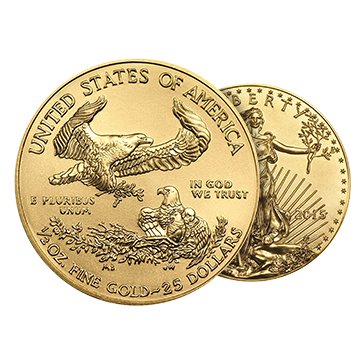 1/2 oz American Gold Eagle Coins, image 2